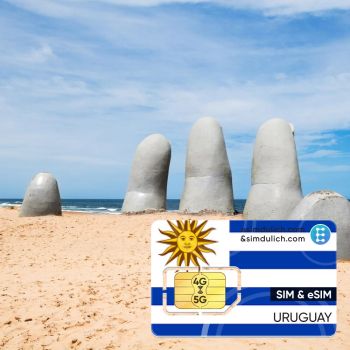 Sim Du Lịch Uruguay 15 Ngày Tốc Độ Cao